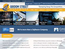 Tablet Screenshot of broomstreet.com